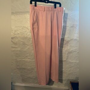 Mango Women's Trousers in Soft Pink